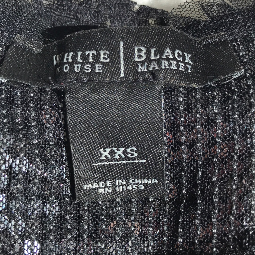 WHBM sequins and lace top - Picture 6 of 6